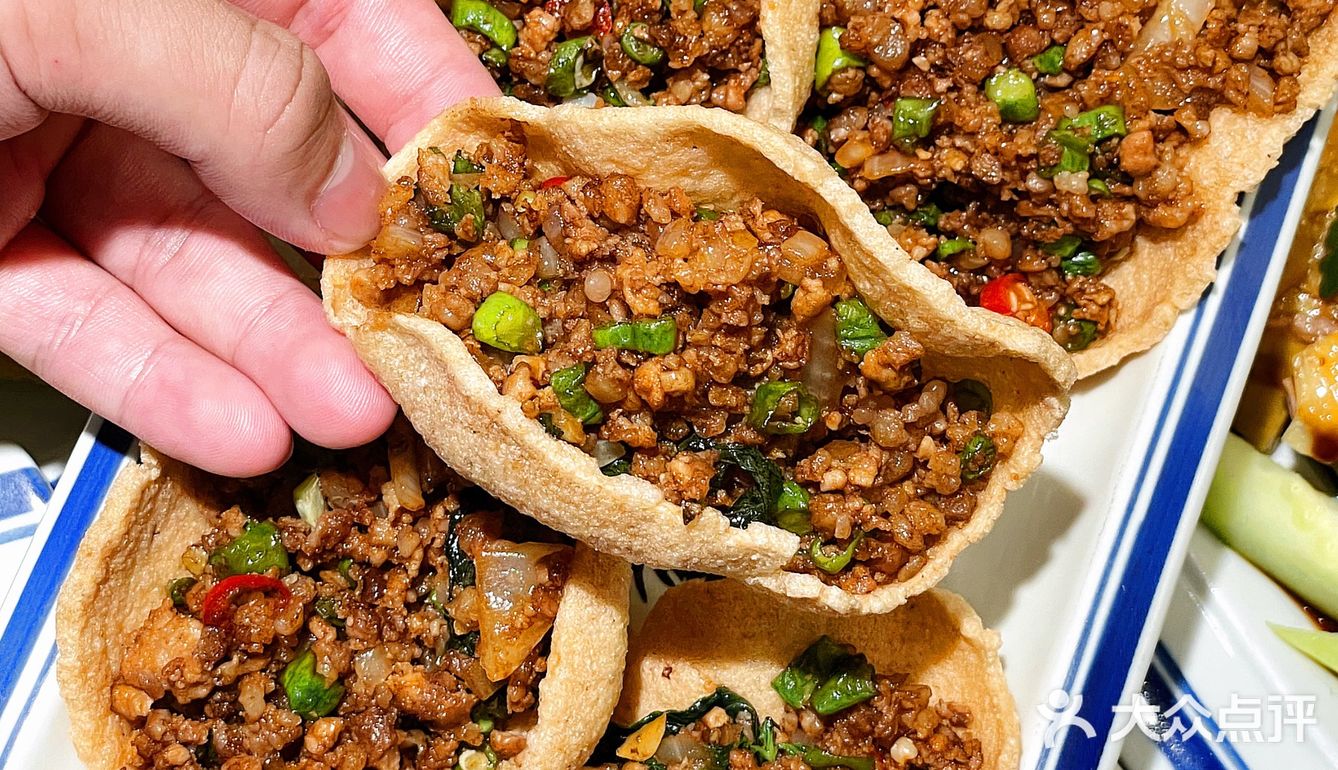 广州📍宝藏东南亚菜‼️抛打猪肉虾片好好吃‼️