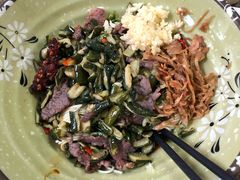 黄瓜皮炒牛肉-刘氏三和面馆