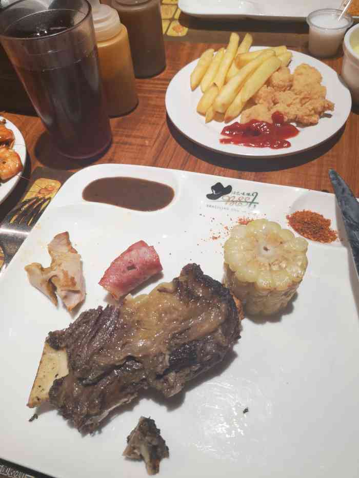 汉巴味德(鹏欣水游城店)-"最喜欢他家的各种不限,北极虾和各种烤肉.