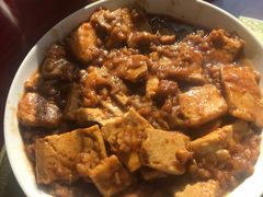 锅塌豆腐-北京龙庆四季香农家饭庄·灶台鱼·碳烤虹鳟鱼(龙庆峡店)