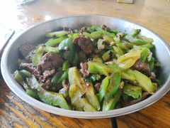 凉瓜牛肉-恒盛海鲜餐厅