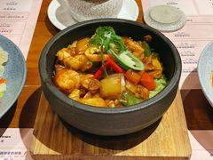 西班牙海鲜辣味煲仔饭-ATLAS COFFEE(雅居乐中心店)