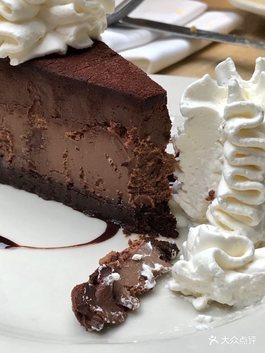 the cheesecake factory 芝乐坊餐厅(王府中环店)godiva巧克力蛋糕