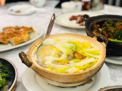 咸骨煲娃娃菜-台山第一家兴华黄鳝饭·黄鳝婆(彭沙坑总店)