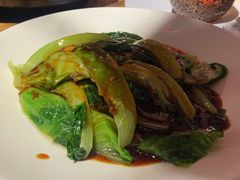白灼罗马生菜-小河盐帮·私家菜·烤鸭(三元桥·霄云路店)
