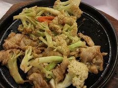 虾酱土猪爆台山菜-朱仔记食府(江南大道店)