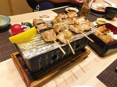 京葱烤鸡肉串-大岛日本料理铁板烧(南通大饭店)