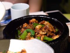 石锅杭椒牛蛙-桂满陇天书(南京德基旗舰店)