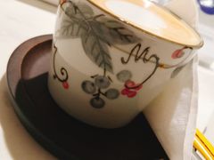 玫瑰拿铁-Oasis coffee燕谷咖啡(公信店)