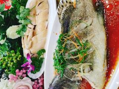 清蒸石斑鱼-刘记糟粕醋海鲜烧烤