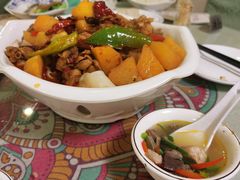新疆大盘鸡-新疆红柳花餐厅(新洲店)