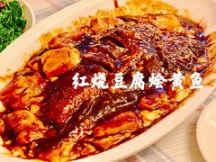 红烧豆腐烩黄鱼-玲珑餐厅(陕西南路店)