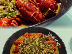 咸菜龙虾-洪福龙虾
