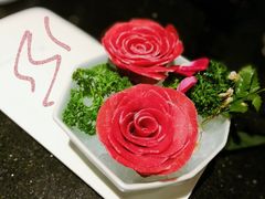 玫瑰雪花牛舌-捞王猪肚鸡火锅(财富中心店)