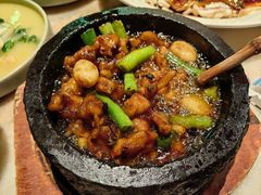 石锅杭椒牛蛙-桂满陇-西湖船宴(西单大悦城店)