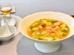 龙虾汤鱼肚煮凤尾虾-会仙楼(金融街店)