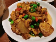 辣椒土豆肉片-缪氏川菜(丰盛町店)