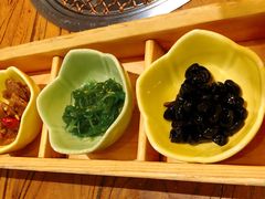 餐前小菜-黑牛の店·和牛烧肉(合生汇店)
