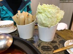 白菜-乳仔牛牦牛汤锅 烤羊排(松潘古城店)