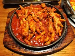 辣炒鸡爪-包装马车·韩国料理·포장마차