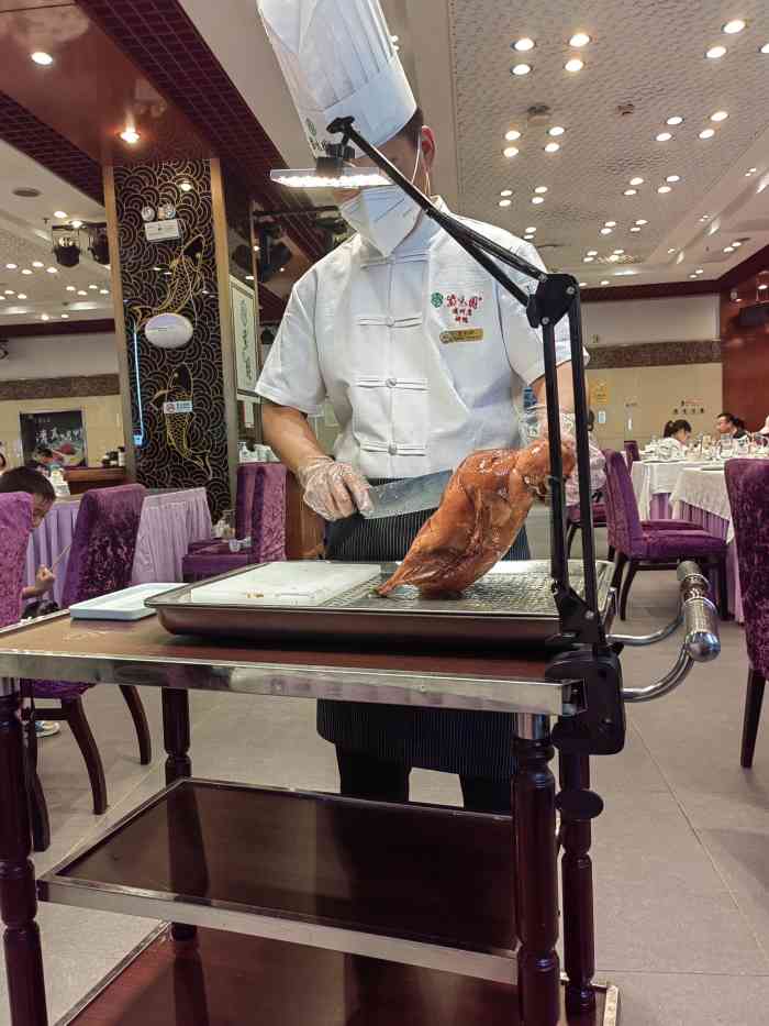 紫光园(通州店)-"在紫光园点了「精品烤鸭」,总体感觉味道不.