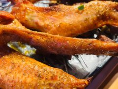 吊炉鸡全翅-唐力九头鸟烧烤·罗田吊锅(西云楼店)