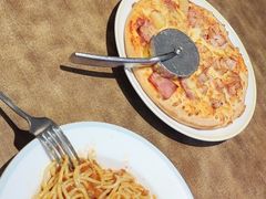 鸡肉培根双拼披萨-萨莉亚意式餐厅(浦江万达广场店)