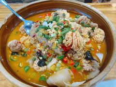 鱼籽鱼泡火锅-湘聚南县土菜馆(龙山二路店)