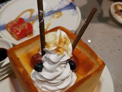 什果厚多士配冰淇淋-吉旺港式餐厅(南方商城店)