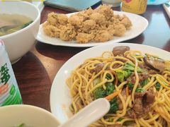 沙茶牛肉炒面-古早人小吃店(黄河北路店)