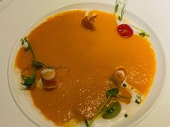 黑虎虾蔬菜番茄浓汤-王品牛排(杭州大厦店)