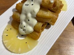 菠萝油条虾-有才叔的小馆(民乐园店)