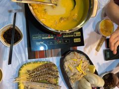 -鲜入围煮花胶鸡海鲜火锅