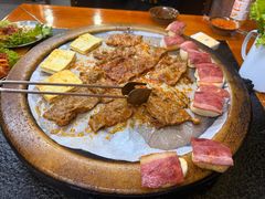 -老姐石板烧烤+铜炭火锅(总店)