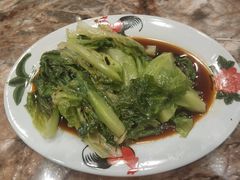 白灼生菜-廣九广味食堂-猪肚鸡火锅(曼哈顿店)