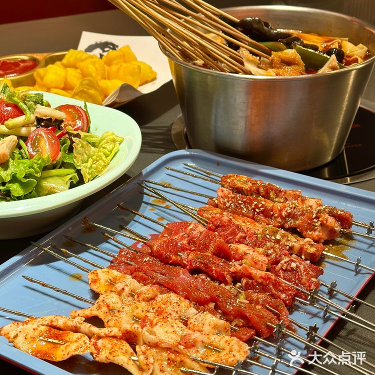 邢氏老太太❗肉张力拉🈵的烧烤店
