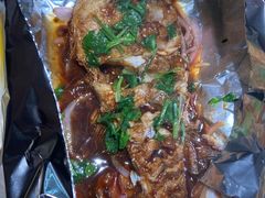 香烤鲈鱼-新白鹿餐厅(嘉兴八佰伴华府店)