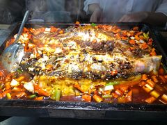 -探鱼·鲜青椒爽麻烤鱼(苏宁广场店)