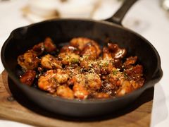 陈酒醋炒鲜虾蘑菇-夏朵餐厅(丁香店)