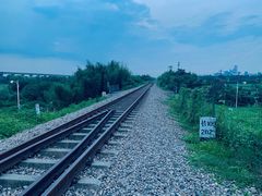 -乌龙涧铁道铁轨景