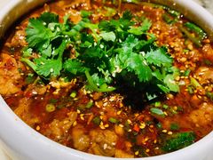 水煮牛肉-绿茶餐厅(乐峰广场店)