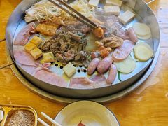 -陈叉子钢盆烤肉(中原万达店)