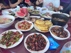 -北京龙庆四季香农家饭庄·灶台鱼·碳烤虹鳟鱼(龙庆峡店)