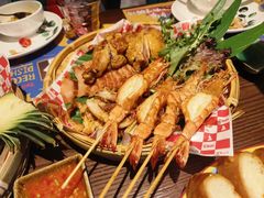 芭提雅夜市烤海陆拼盘-泰妃殿(武汉首店)