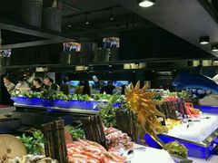 自助取餐区-V-ONE西雅图海鲜自助餐厅(仓山万达广场店)