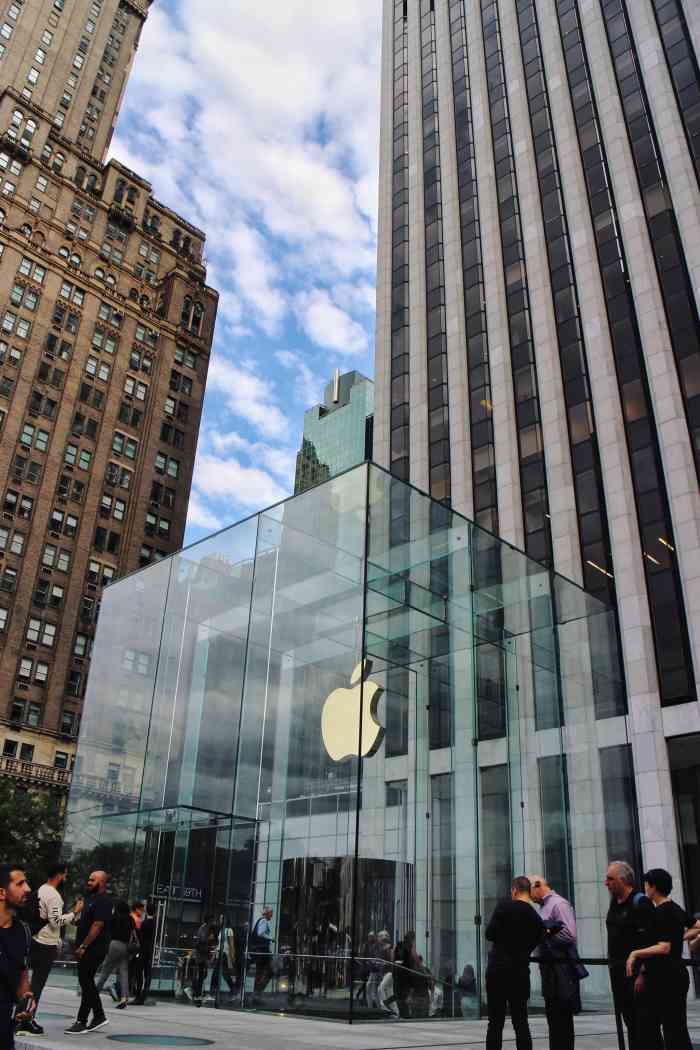 第五大道纽约apple store照片第五大道apple store