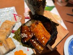 烤活鳗手卷-水之惠鲜鱼料理(王府大街店)