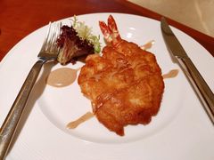 檀岛汁香煎虾扒-杭州JW万豪酒店-万豪中餐厅