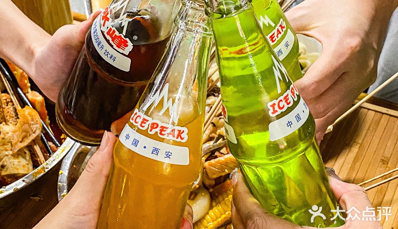 杭州西湖边1元1签的串串香🔥还有巨好吃绿豆冰汤圆[流泪]