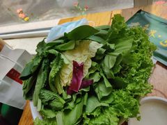 蔬菜拼盘-草原塞蛮羊火锅城(港湾店)